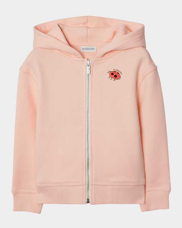 Girl's Logo-Print Ladybug Graphic Hoodie, Size 3-14